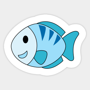 colorful fish Sticker